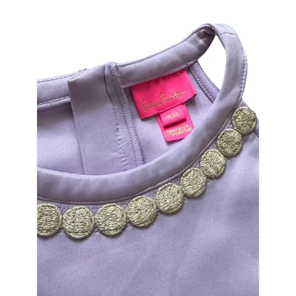 Lilly Pulitzer Evelyn Dress in Lilac - Girls 6/7